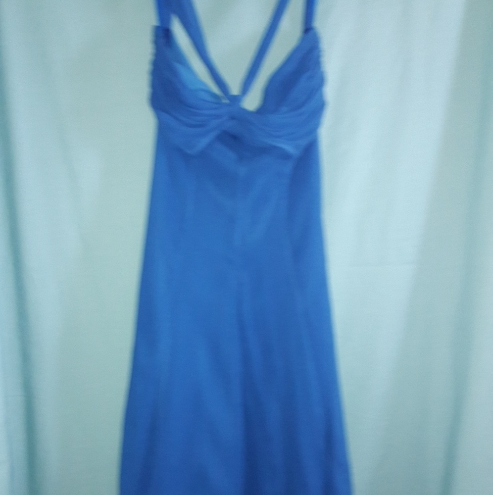 Blue summer dress
